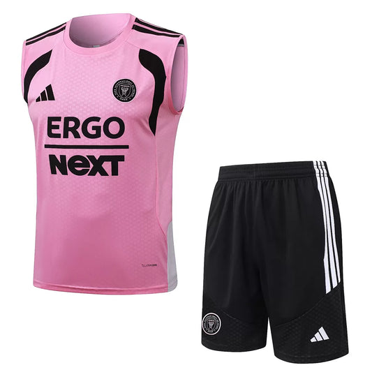 Completino Canottiera Inter Miami 26/27 Uomo Rosa | Kit Allenamento - CalcioVivo