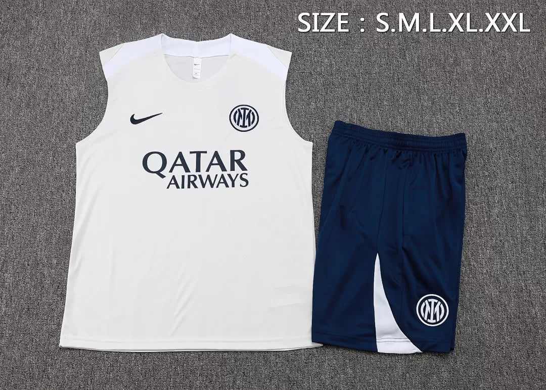 Completino Canottiera Inter Milan 25/26 Uomo | Kit Allenamento - CalcioVivo