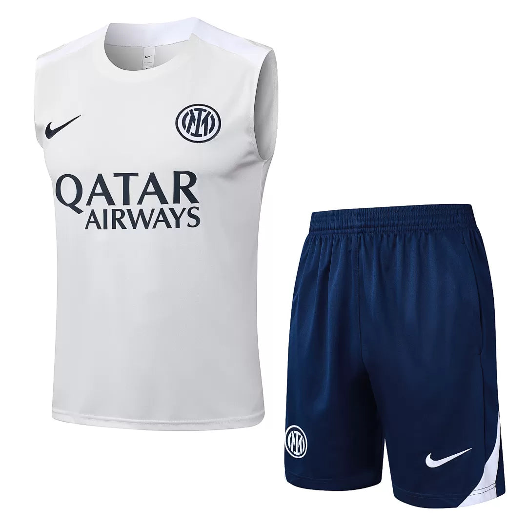 Completino Canottiera Inter Milan 25/26 Uomo | Kit Allenamento - CalcioVivo