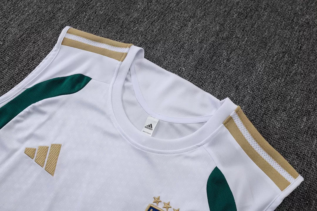 Completino Canottiera Italia 26/27 Uomo Bianco | Kit Allenamento - CalcioVivo