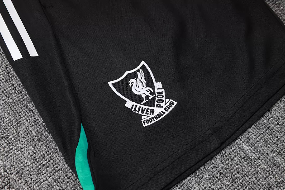 Completino Canottiera Liverpool 2025/26 Uomo Verde | Kit Allenamento - CalcioVivo
