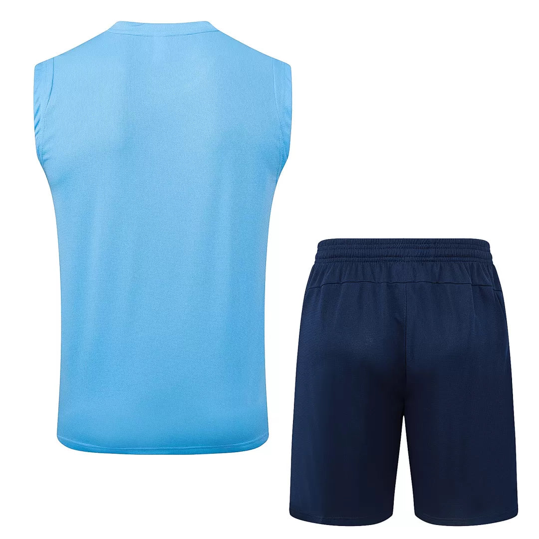 Completino Canottiera Manchester City 2025/26 Uomo | Kit Allenamento - CalcioVivo