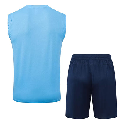 Completino Canottiera Manchester City 2025/26 Uomo | Kit Allenamento - CalcioVivo