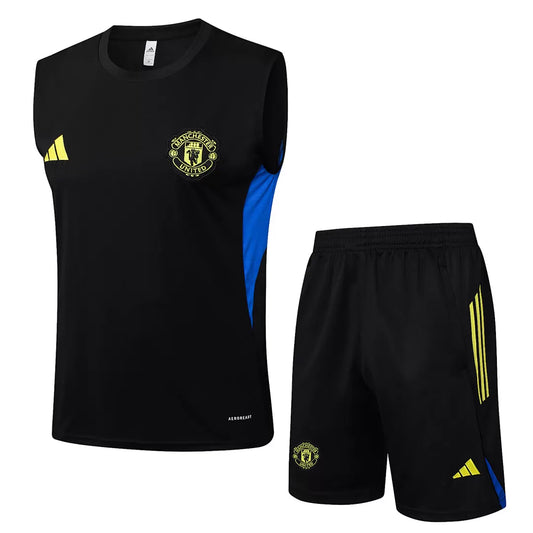 Completino Canottiera Manchester United 25/26 Uomo | Kit Allenamento - CalcioVivo