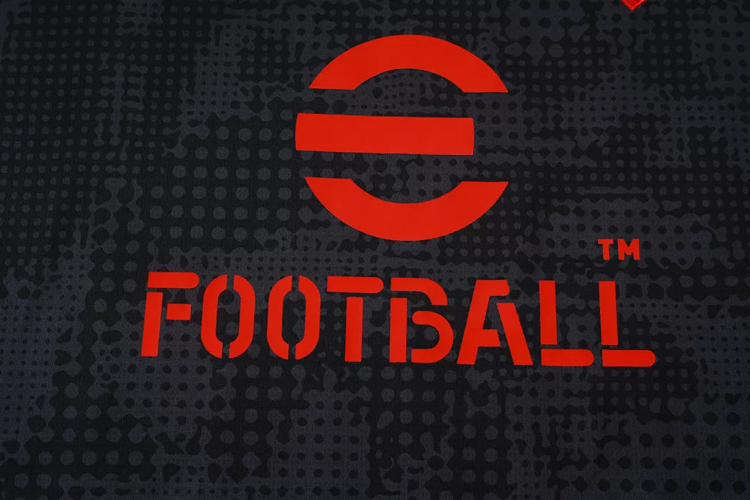 Completino Canottiera Milan 2025/26 Uomo Nero | Kit Allenamento - CalcioVivo