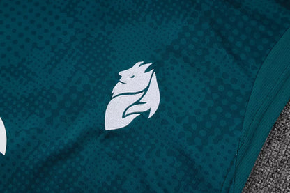Completino Canottiera Milan 2025/26 Uomo Verde | Kit Allenamento - CalcioVivo
