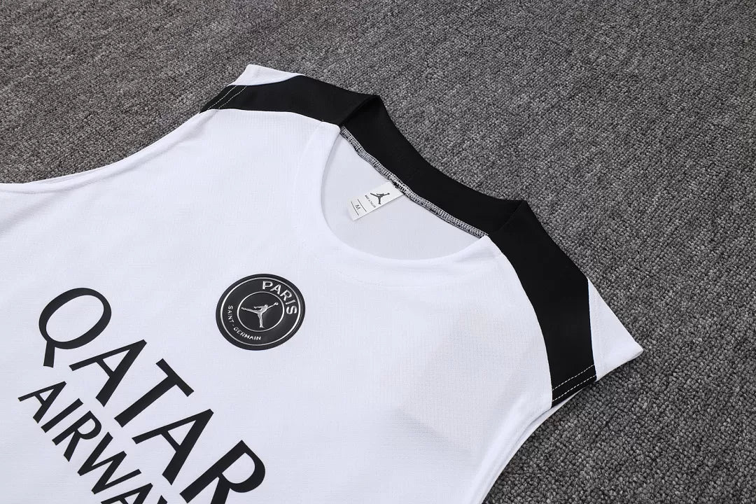 Completino Canottiera PSG 26/27 Uomo Bianco | Kit Allenamento - CalcioVivo