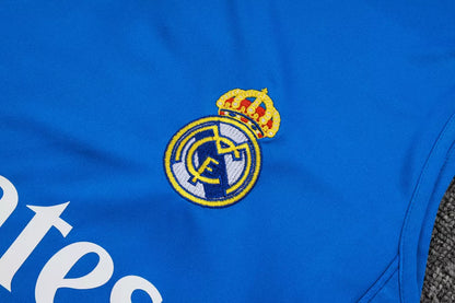 Completino Canottiera Real Madrid 25/26 Uomo Azzurro | Kit Allenamento - CalcioVivo