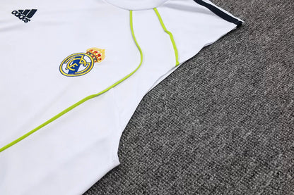 Completino Canottiera Real Madrid 25/26 Uomo Bianco | Kit Allenamento - CalcioVivo