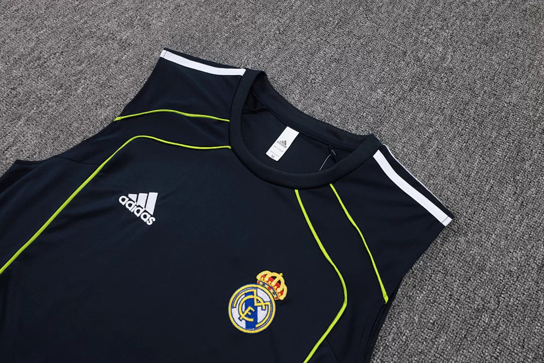 Completino Canottiera Real Madrid 25/26 Uomo Blu Navy | Kit Allenamento - CalcioVivo