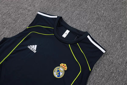 Completino Canottiera Real Madrid 25/26 Uomo Blu Navy | Kit Allenamento - CalcioVivo