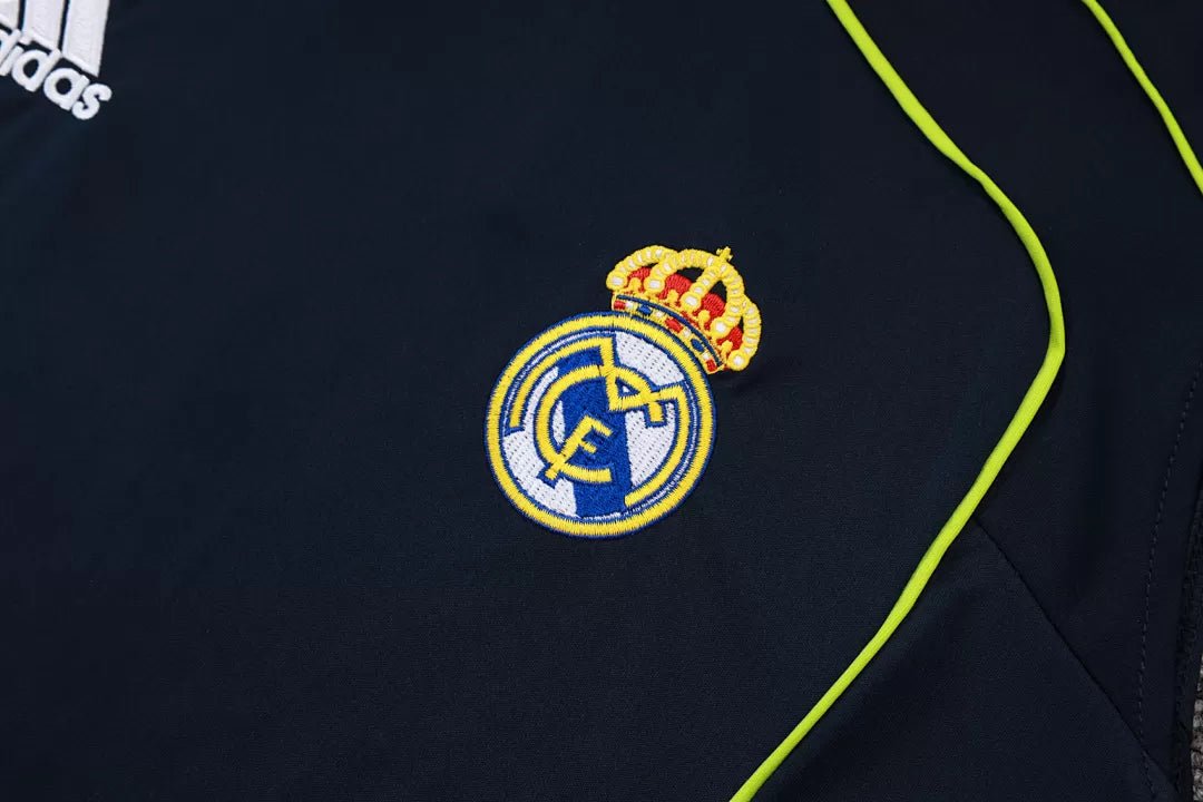 Completino Canottiera Real Madrid 25/26 Uomo Blu Navy | Kit Allenamento - CalcioVivo