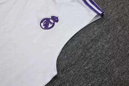 Completino Canottiera Real Madrid Icons 25/26 Uomo | Kit Allenamento - CalcioVivo