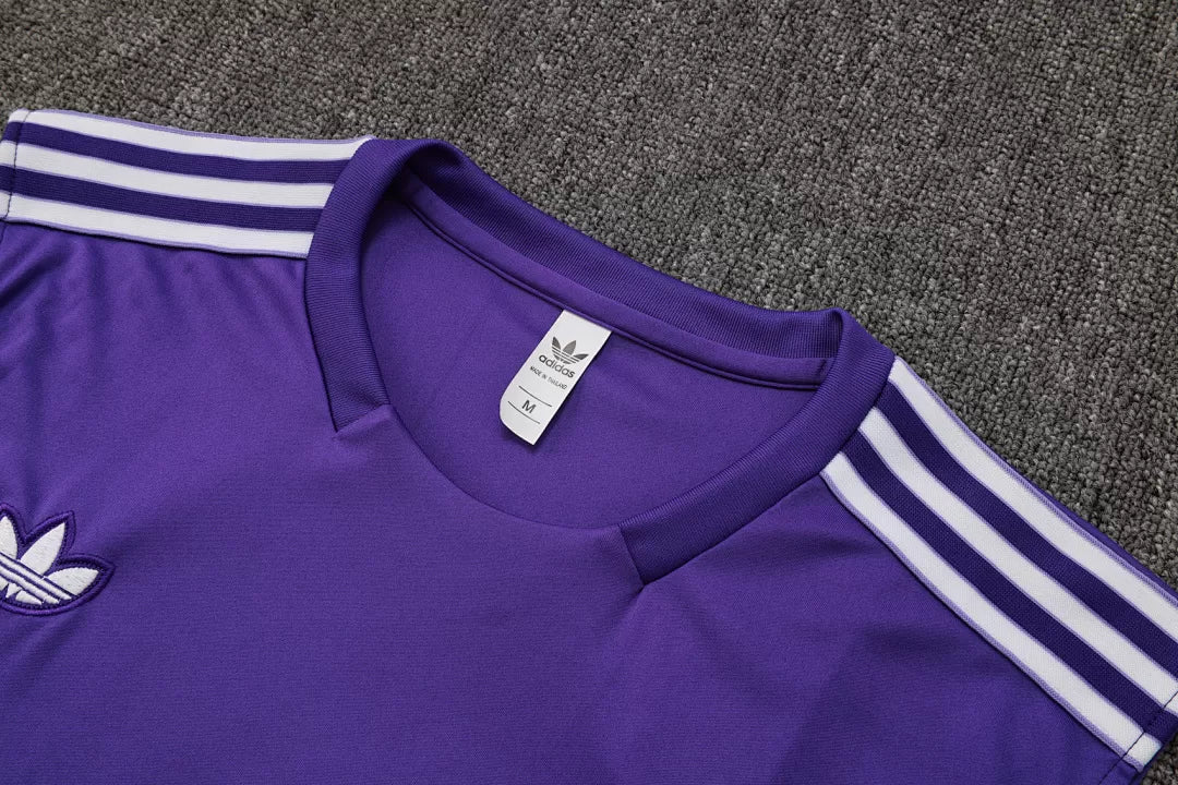Completino Canottiera Real Madrid Icons 25/26 Uomo | Kit Allenamento - CalcioVivo