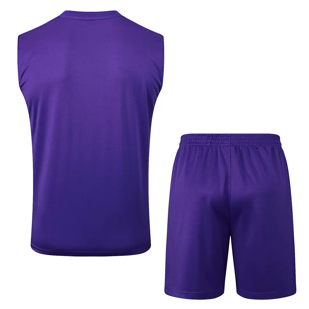 Completino Canottiera Real Madrid Icons 25/26 Uomo | Kit Allenamento - CalcioVivo
