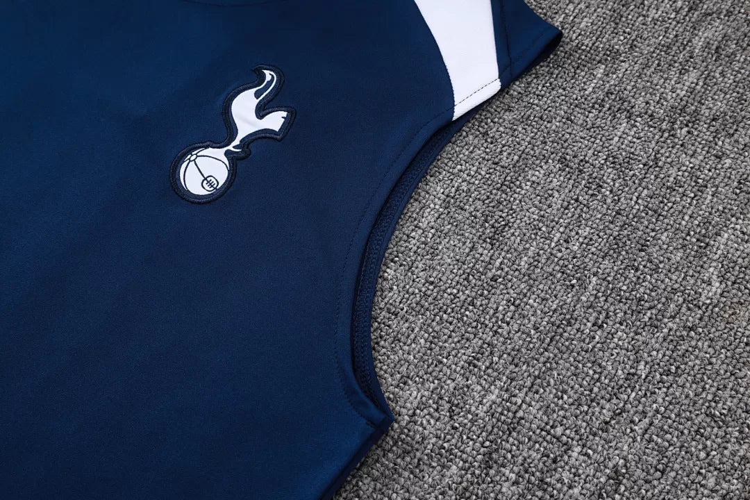 Completino Canottiera Tottenham 2025/26 Uomo Blu Navy | Kit Allenamento - CalcioVivo
