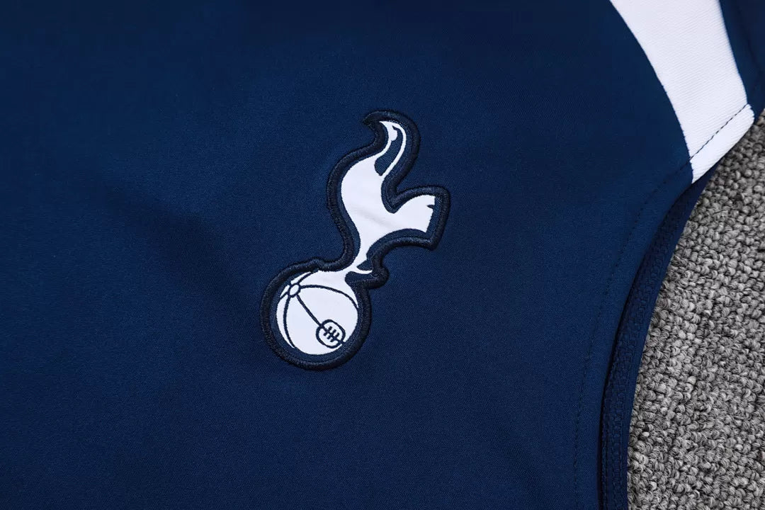 Completino Canottiera Tottenham 2025/26 Uomo Blu Navy | Kit Allenamento - CalcioVivo