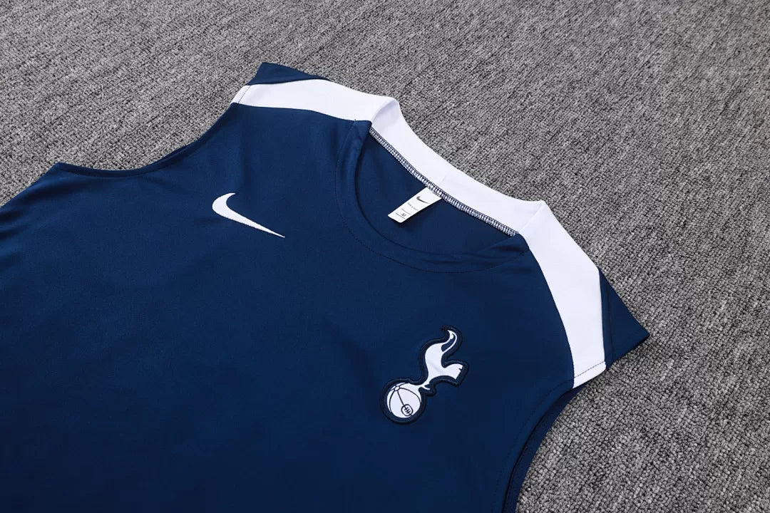 Completino Canottiera Tottenham 2025/26 Uomo Blu Navy | Kit Allenamento - CalcioVivo