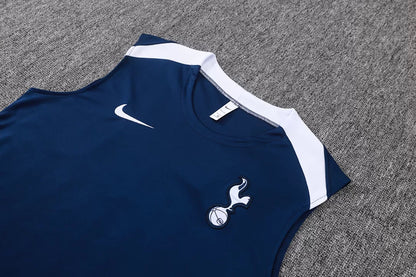Completino Canottiera Tottenham 2025/26 Uomo Blu Navy | Kit Allenamento - CalcioVivo
