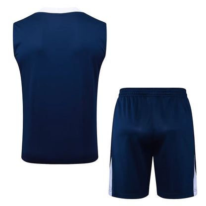 Completino Canottiera Tottenham 2025/26 Uomo Blu Navy | Kit Allenamento - CalcioVivo