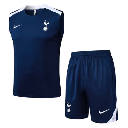 Completino Canottiera Tottenham 2025/26 Uomo Blu Navy | Kit Allenamento - CalcioVivo