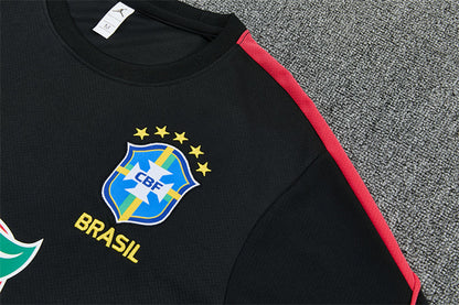 Completino Manica Corta Brasile 2026 Uomo | Kit Allenamento - CalcioVivo