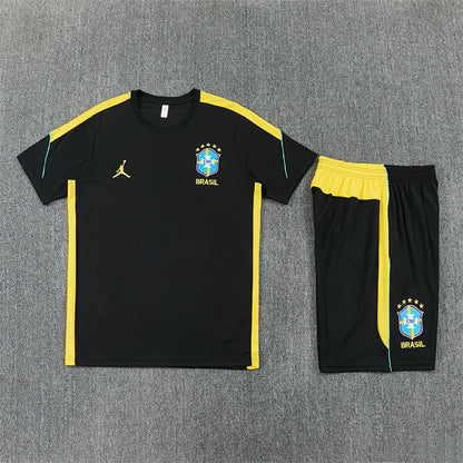 Completino Manica Corta Brasile 2026 Uomo | Kit Allenamento - CalcioVivo