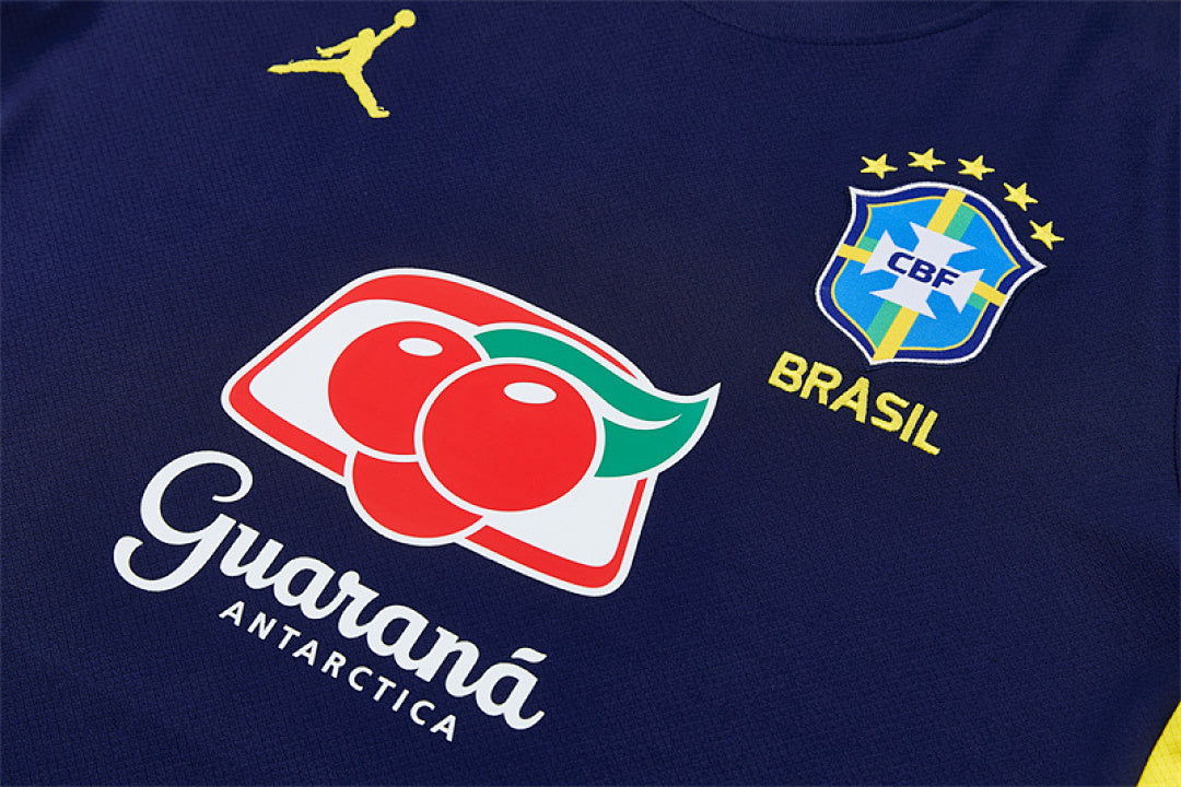 Completino Manica Corta Brasile 26/27 Uomo | Kit Allenamento - CalcioVivo