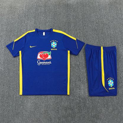 Completino Manica Corta Brasile 26/27 Uomo | Kit Allenamento - CalcioVivo