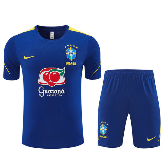 Completino Manica Corta Brasile 26/27 Uomo | Kit Allenamento - CalcioVivo