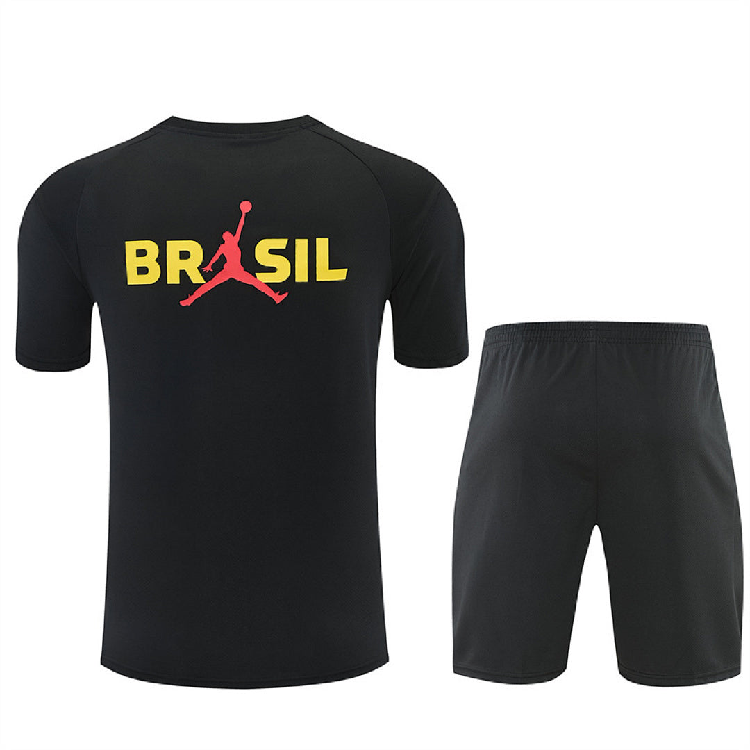 Completino Manica Corta Brasile 26/27 Uomo | Kit Allenamento - CalcioVivo