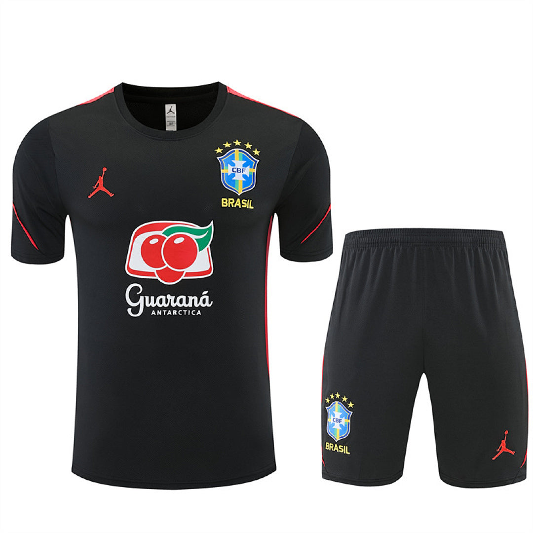 Completino Manica Corta Brasile 26/27 Uomo | Kit Allenamento - CalcioVivo