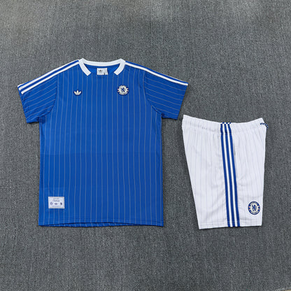 Completino Manica Corta Chelsea Icons 25/26 Uomo | Kit Allenamento - CalcioVivo