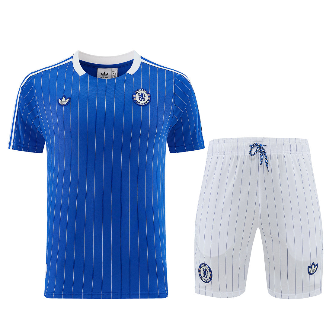 Completino Manica Corta Chelsea Icons 25/26 Uomo | Kit Allenamento - CalcioVivo