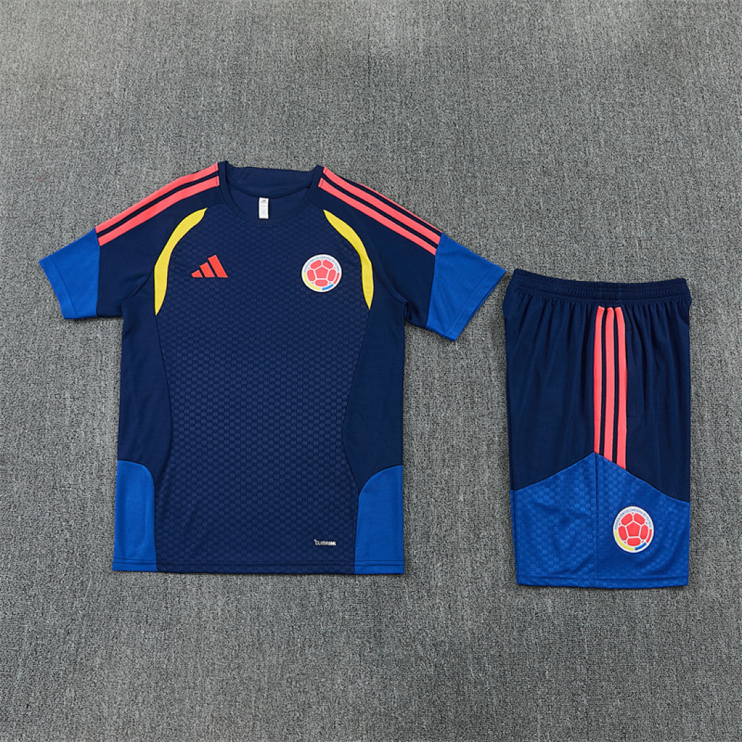 Completino Manica Corta Colombia 26/27 Uomo | Kit Allenamento - CalcioVivo