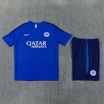 Completino Manica Corta Inter Milan 26/27 Uomo | Kit Allenamento - CalcioVivo