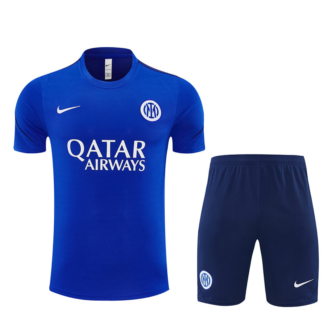 Completino Manica Corta Inter Milan 26/27 Uomo | Kit Allenamento - CalcioVivo