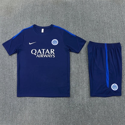 Completino Manica Corta Inter Milan 26/27 Uomo | Kit Allenamento - CalcioVivo