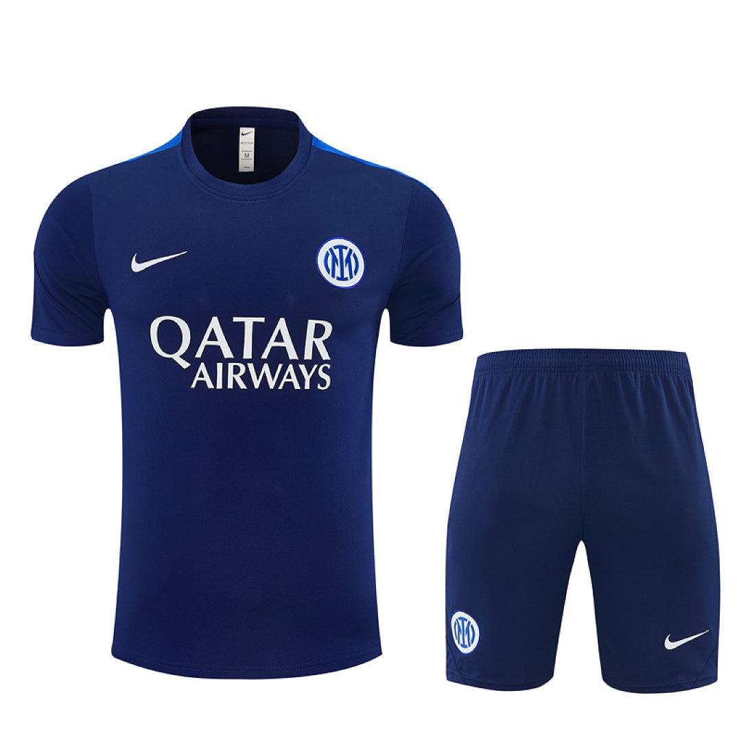 Completino Manica Corta Inter Milan 26/27 Uomo | Kit Allenamento - CalcioVivo