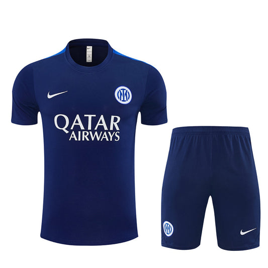 Completino Manica Corta Inter Milan 26/27 Uomo | Kit Allenamento - CalcioVivo