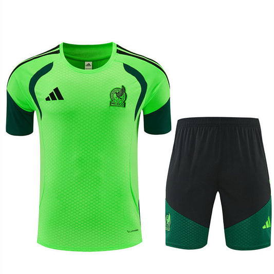 Completino Manica Corta Messico 25/26 Uomo | Kit Allenamento - CalcioVivo