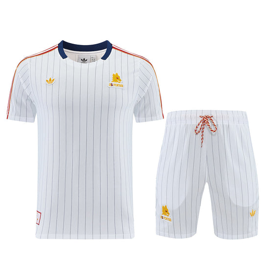 Completino Manica Corta Roma 25/26 Uomo | Kit Allenamento - CalcioVivo