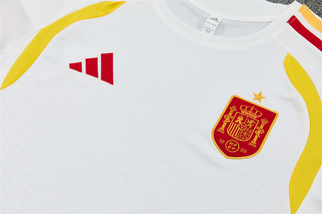Completino Manica Corta Spagna 2026 Uomo | Kit Allenamento - CalcioVivo