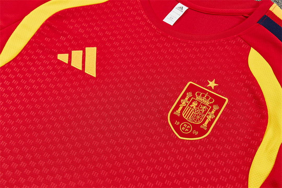 Completino Manica Corta Spagna 2026 Uomo | Kit Allenamento - CalcioVivo