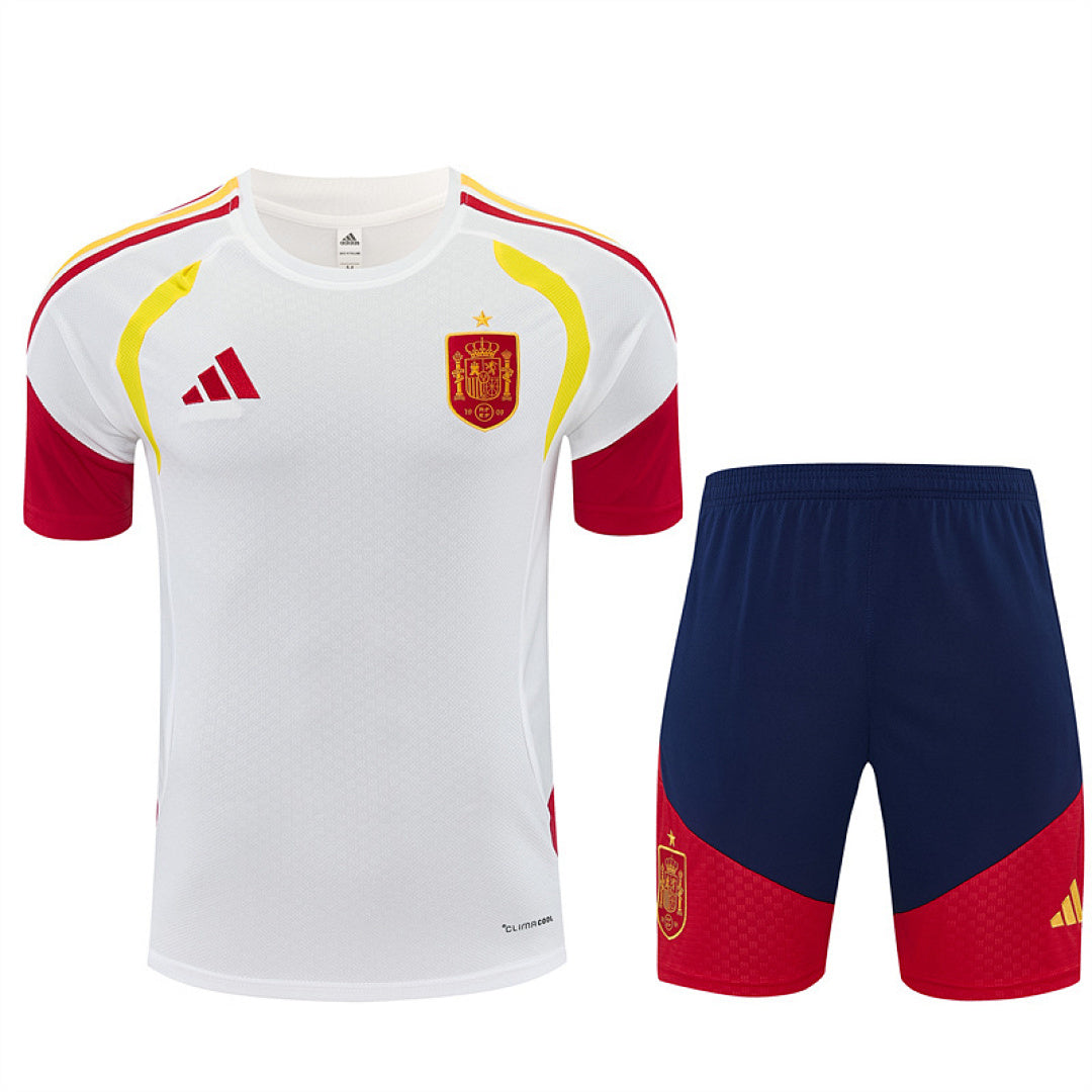Completino Manica Corta Spagna 2026 Uomo | Kit Allenamento - CalcioVivo