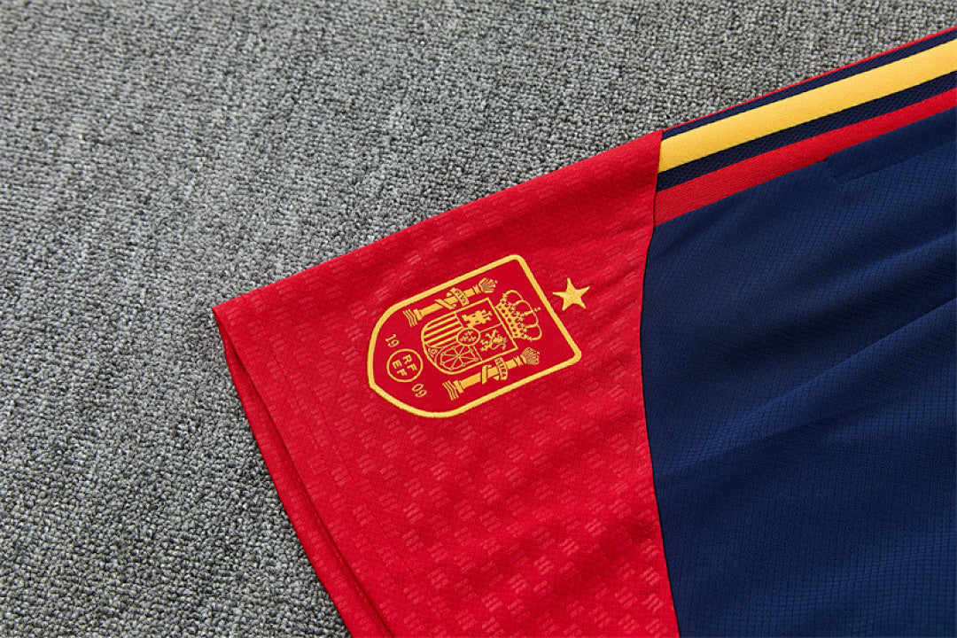 Completino Manica Corta Spagna 2026 Uomo | Kit Allenamento - CalcioVivo