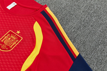 Completino Manica Corta Spagna 2026 Uomo | Kit Allenamento - CalcioVivo