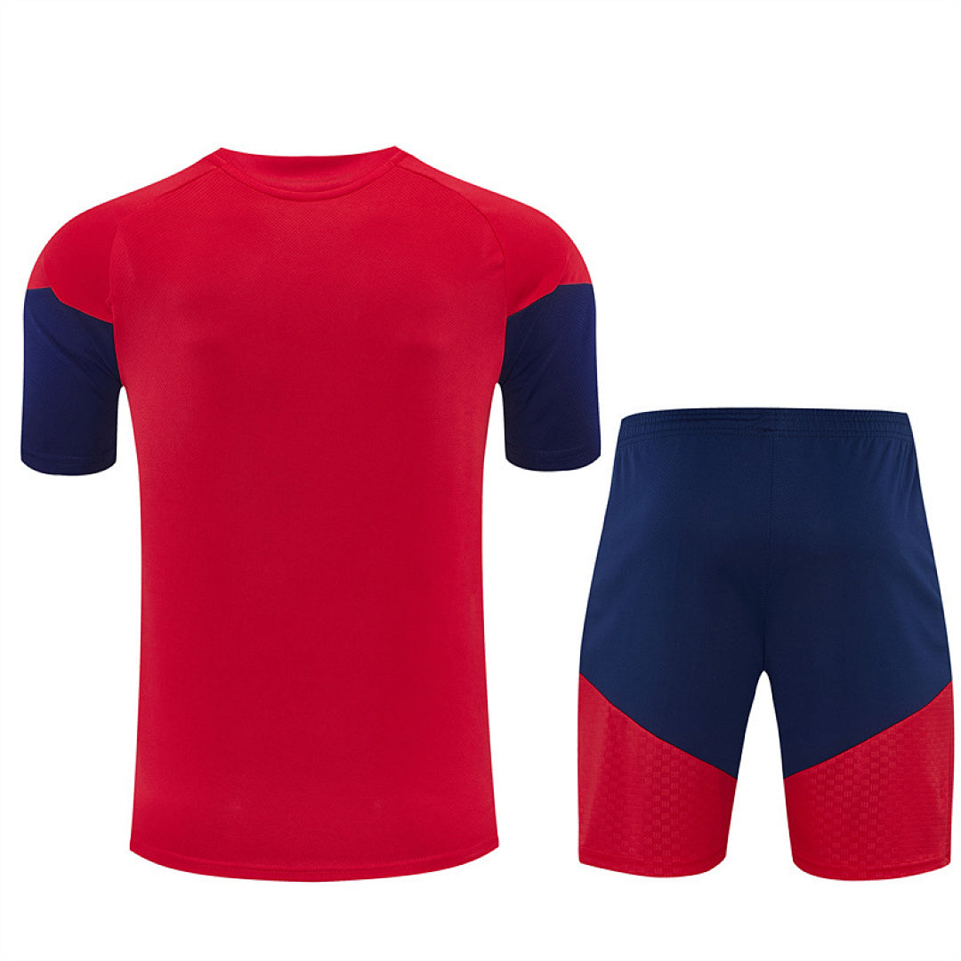 Completino Manica Corta Spagna 2026 Uomo | Kit Allenamento - CalcioVivo