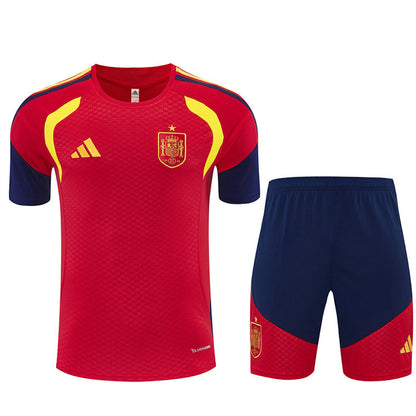 Completino Manica Corta Spagna 2026 Uomo | Kit Allenamento - CalcioVivo