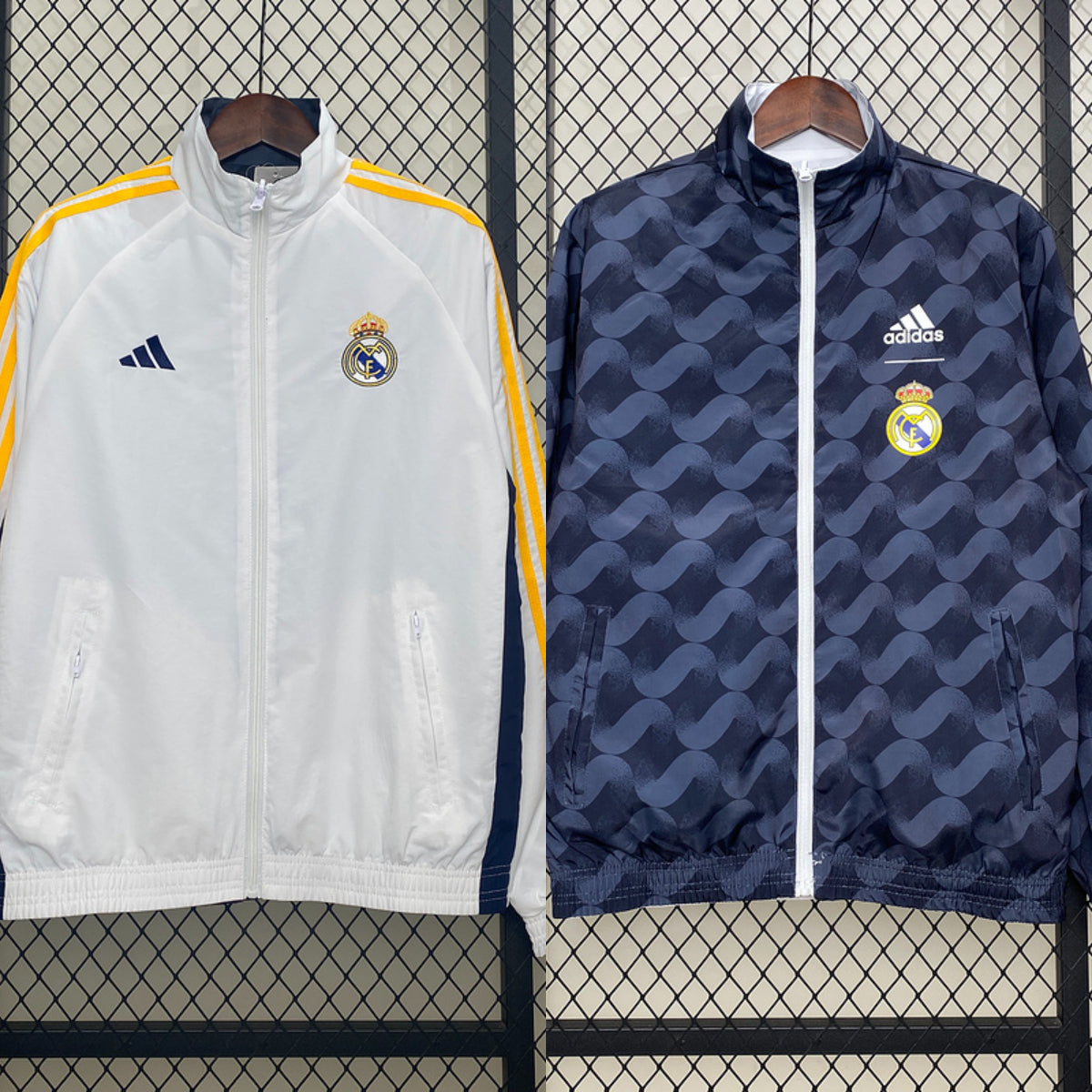 Real Madrid Windbreaker Reversible - CalcioVivo